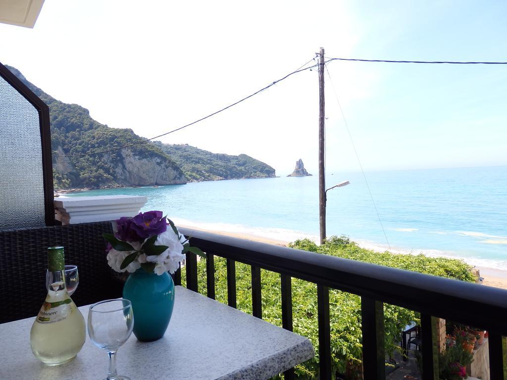 Dandidis Seaside Pension Agios Gordios  Quarto foto